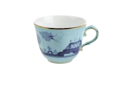 Tazza caffè oriente italiano iris porcellana Richard ginori