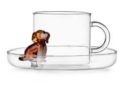 Tazza the con piatto dogs golden retriever Ichendorf