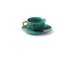 Tazza the la tavola scomposta porcellana con piatto Bitossi home