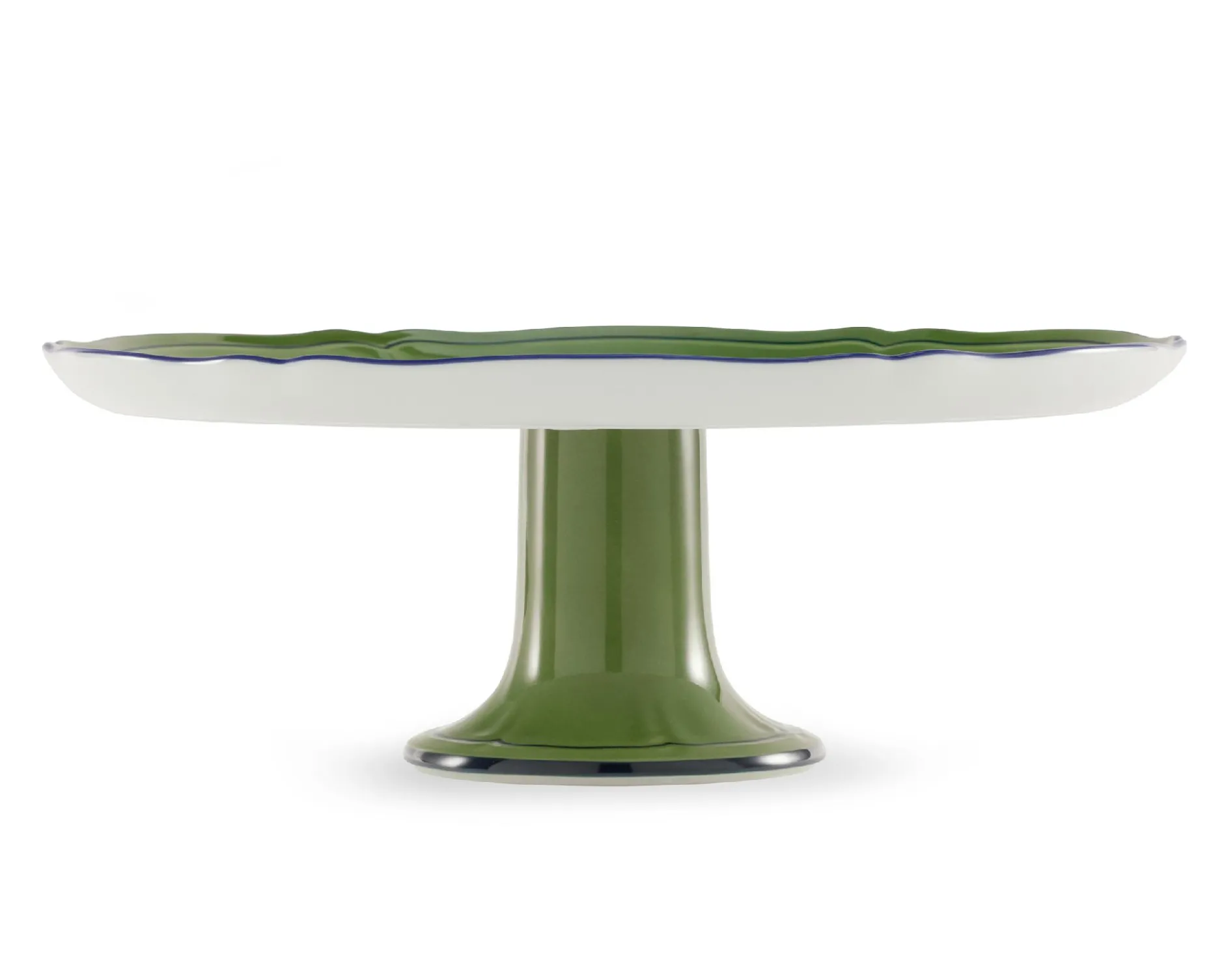 Tortiera oriente italiano malachite porcellana Richard ginori