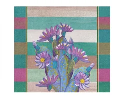 Tovaglietta rigida rettangolare cactus beavertail L'oca nera