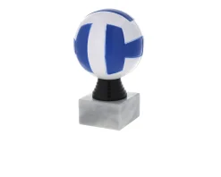 Trofeo pallavolo in plastica con base in marmo Selezione zanolli