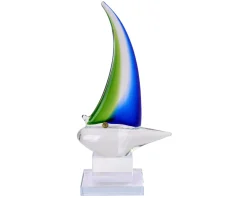 Trofeo vela in vetro soffiato Selezione zanolli