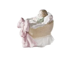 Un regalo dal cielo porcellana bimba Lladro'