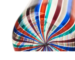 Vaso a canne vetro di murano Venini