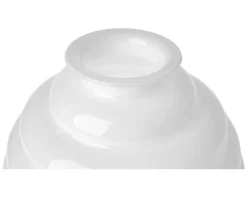 Vaso anelli bianco latte Onlylux
