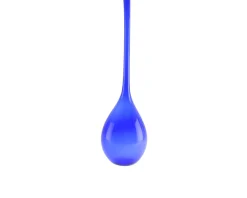 Vaso bolle vetro di murano blu Nasonmoretti