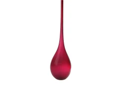 Vaso bolle vetro di murano rubino Nasonmoretti