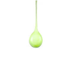 Vaso bolle vetro di murano verde acido Nasonmoretti