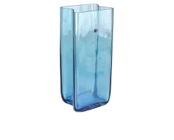 Vaso bosco vetro di murano acquamare Carlo moretti
