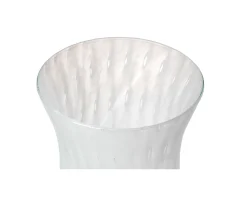 Vaso claudia bianco Murrina murano venezia