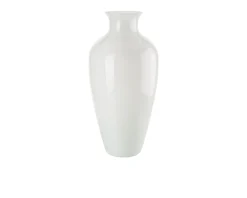 Vaso labuan vetro di murano colore lattimo Venini