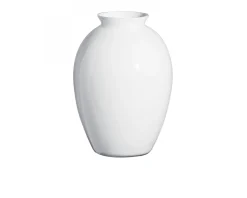 Vaso lopas vetro di murano latte Carlo moretti