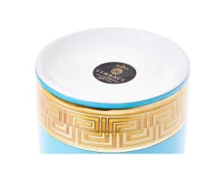Vaso madusa amplified porcellana blu Versace