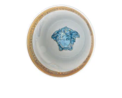 Vaso madusa amplified porcellana blu Versace