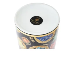 Vaso madusa amplified porcellana nero Versace