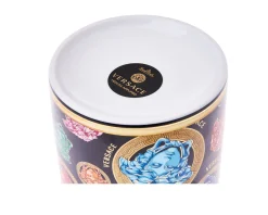 Vaso madusa amplified porcellana nero Versace