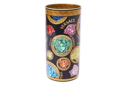 Vaso madusa amplified porcellana nero Versace
