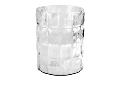 Vaso matelassè trasparente Kartell