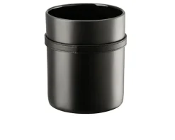 Vaso medusa 95 porcellana nero Versace