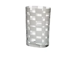 Vaso milleriquadri vetro di murano Carlo moretti