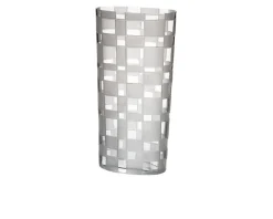 Vaso milleriquadri vetro di murano Carlo moretti