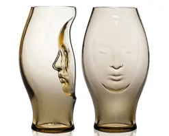 Vaso murana vetro di murano pagliesco Venini