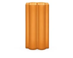 Vaso okra alto arancione Kartell
