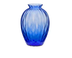 Vaso polaris vetro di murano bluino Carlo moretti