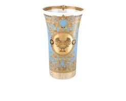Vaso prestige gala bleu porcellana Versace