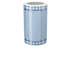 Vaso signum azure porcellana Swarovski x rosenthal