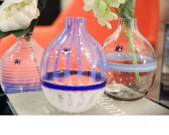 Vaso singleflower vetro di murano Carlo moretti