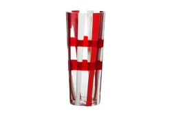 Vaso troncocono vetro di murano scozia Carlo moretti
