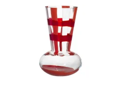 Vaso troncosfera scozia vetro di murano Carlo moretti