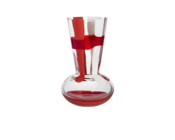 Vaso troncosfera scozia vetro di murano Carlo moretti