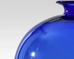 Vaso veronese vetro di murano zaffiro Venini