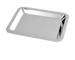 Vassoietto portapenne rettangolare silver plated Selezione zanolli