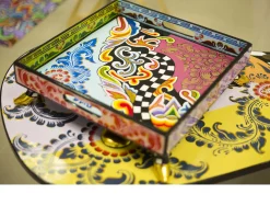 Vassoio drag tray m dipinto a mano Tom's drag