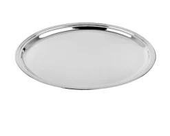 Vassoio ovale silver plated in stile inglese Selezione zanolli