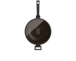 Wok titan pro double induction con coperchio Sambonet