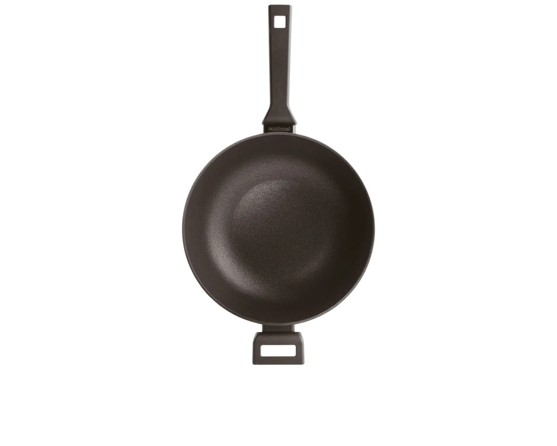 Wok titan pro double induction con coperchio Sambonet