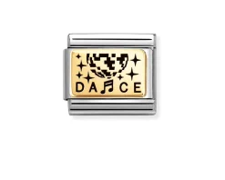 World of dance composable acciaio oro e smalto Nomination
