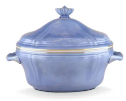 Zuppiera oriente italiano pervinca porcellana Richard ginori